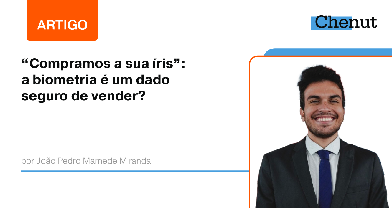 “Compramos a sua íris”: a biometria é um dado seguro de vender?